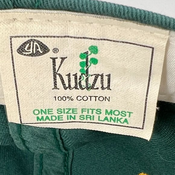 VTG Youngan Kudzu Tulsa Drillers Snapback Baseball Hat Cap Green Gold Mens - Picture 12 of 15